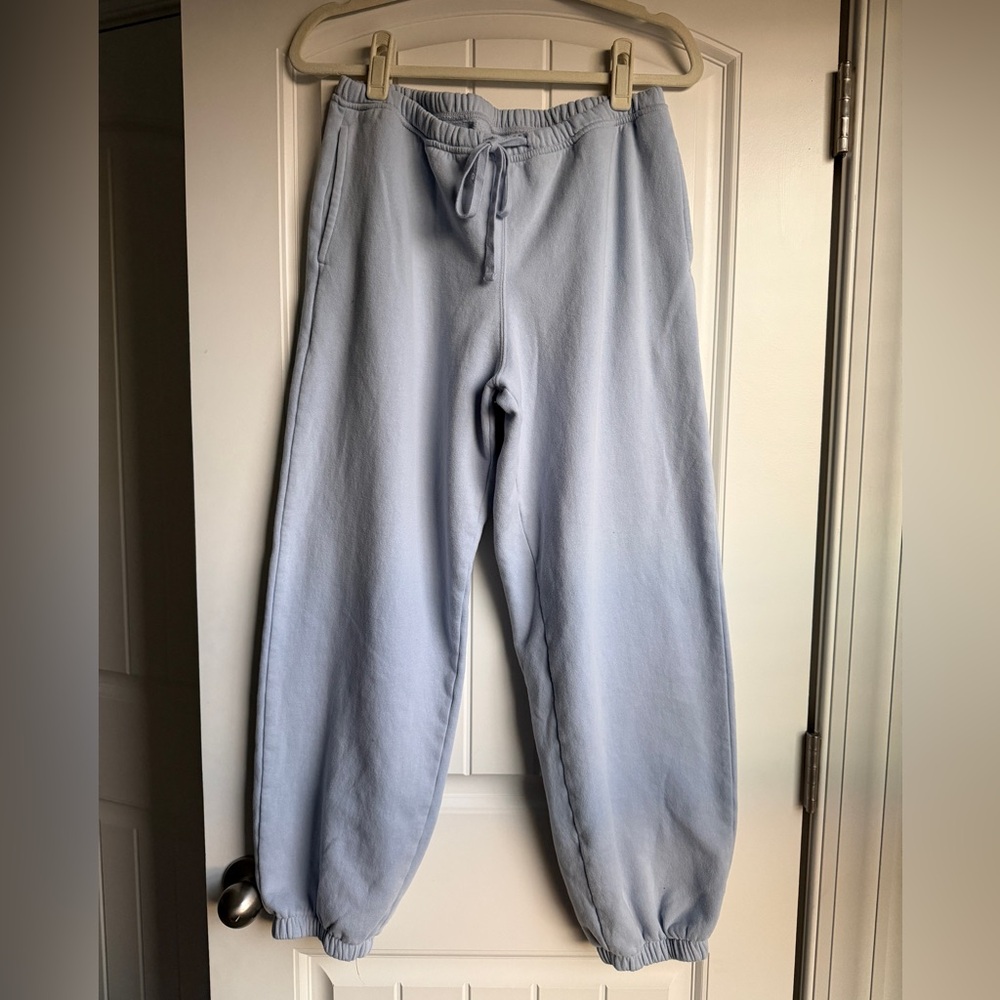Hollister Light Blue Oversized Jogger